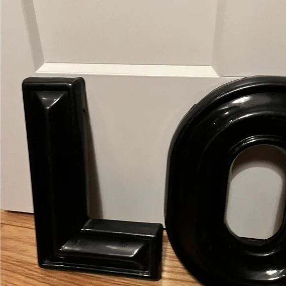LOO Sign Letter Plastic - Vintage Sign Letters Marquee